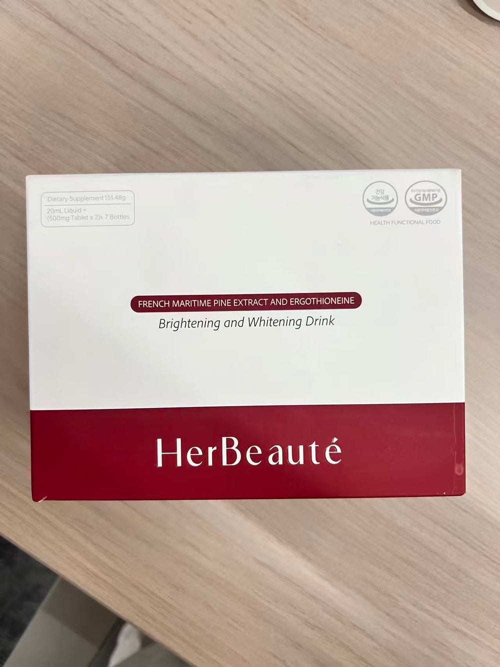 HerBeauté Brightening and Whitening Drink — 7 Bottles